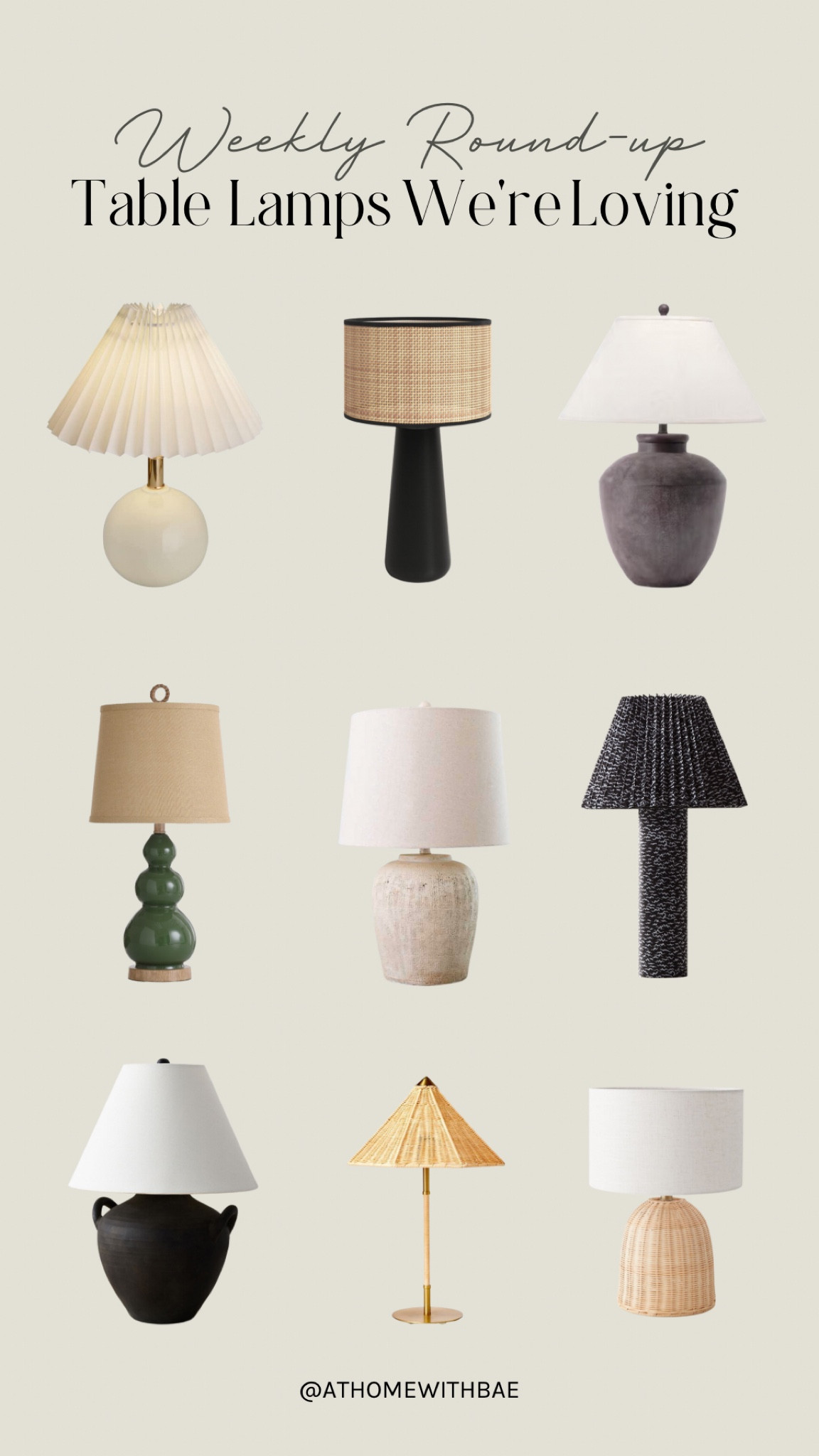 Check out table lamps we’re loving! 

#tablelamps #homedecor 

#LTKhome #LTKFind