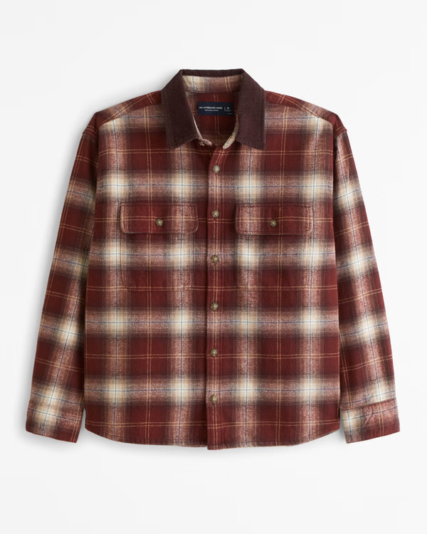 90s Oversized Flannel | Abercrombie & Fitch (US)