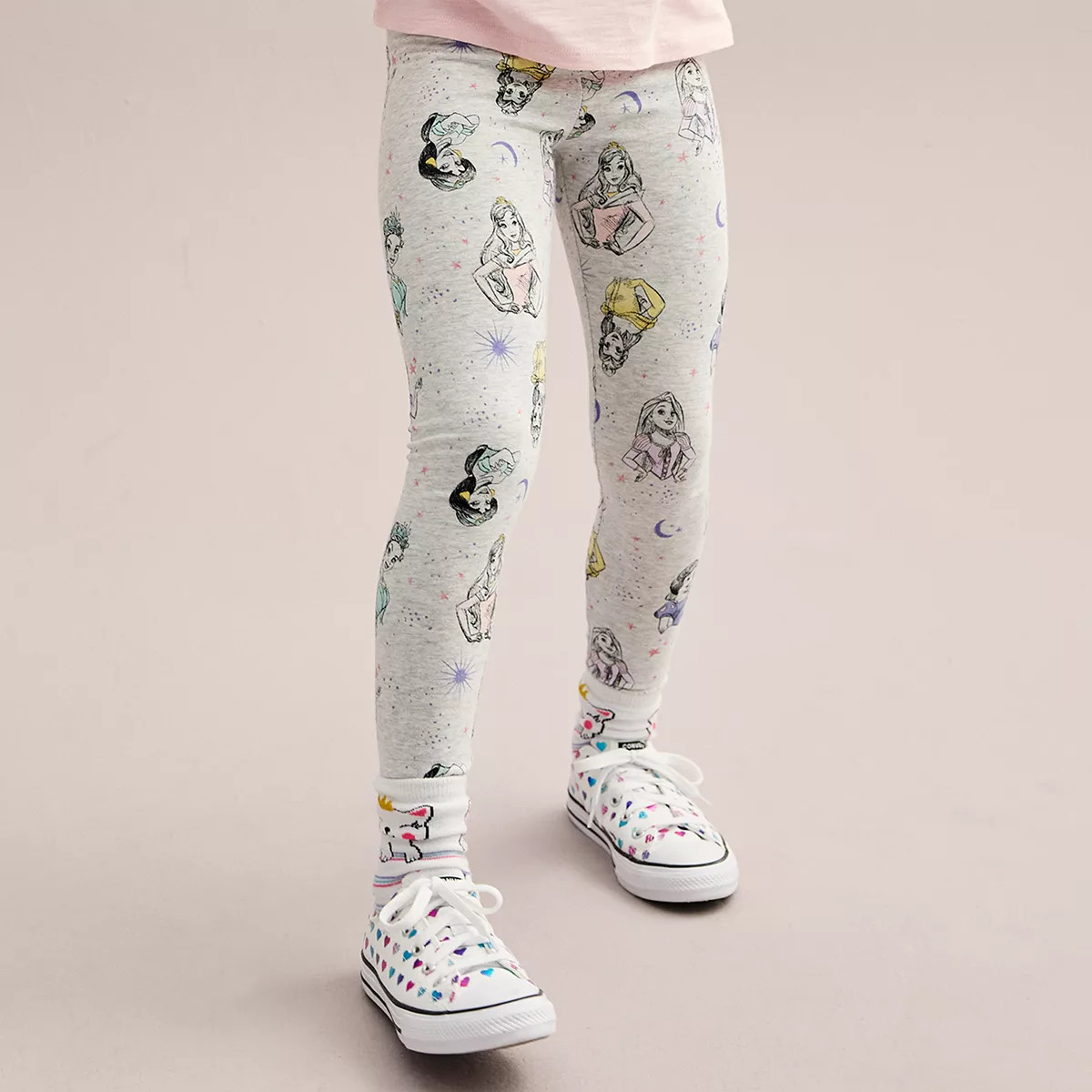Girls 4-12 Disney Princesses Print Leggings by Jumping Beans® | Kohl's