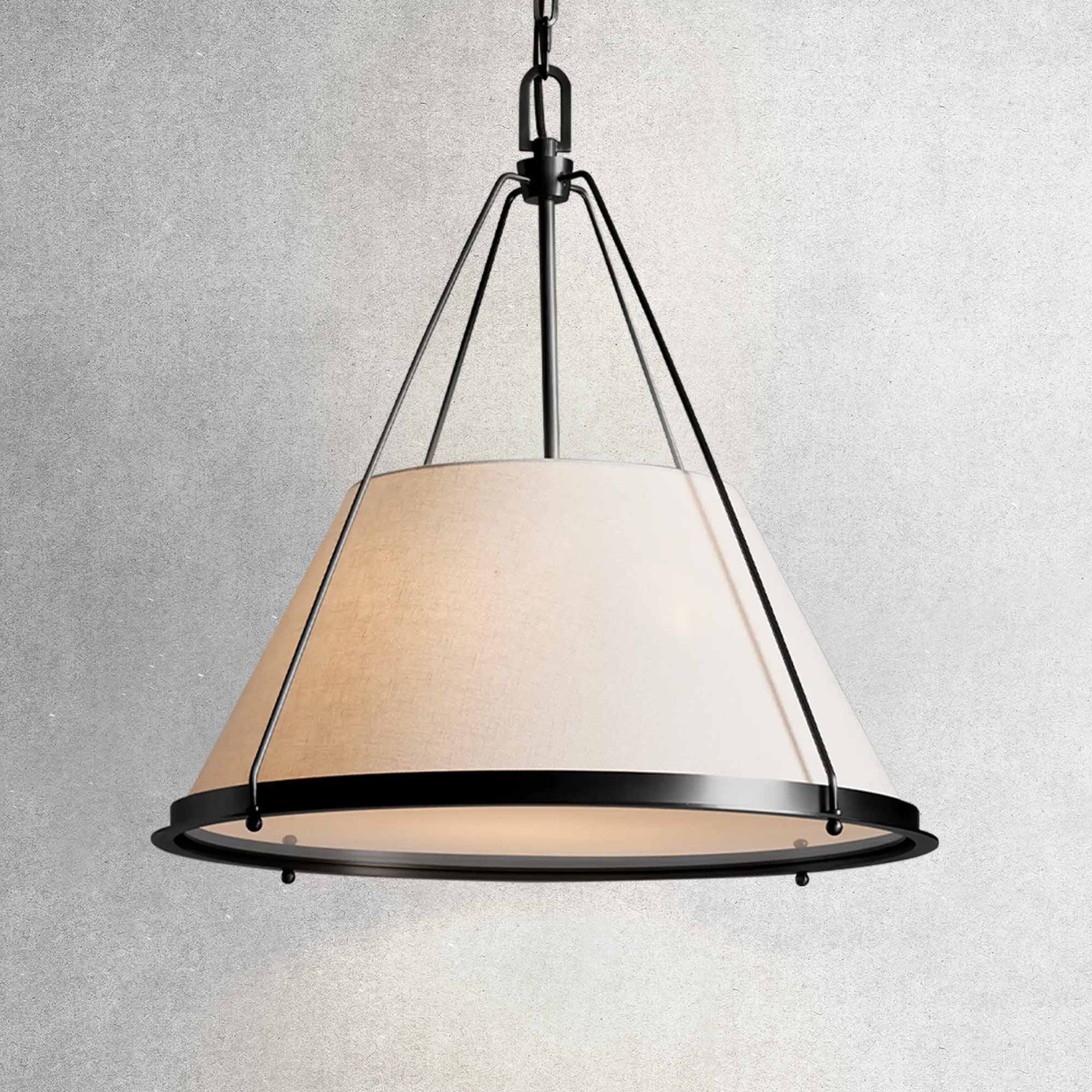 Draven Fabric Pendant Light | Rowabi