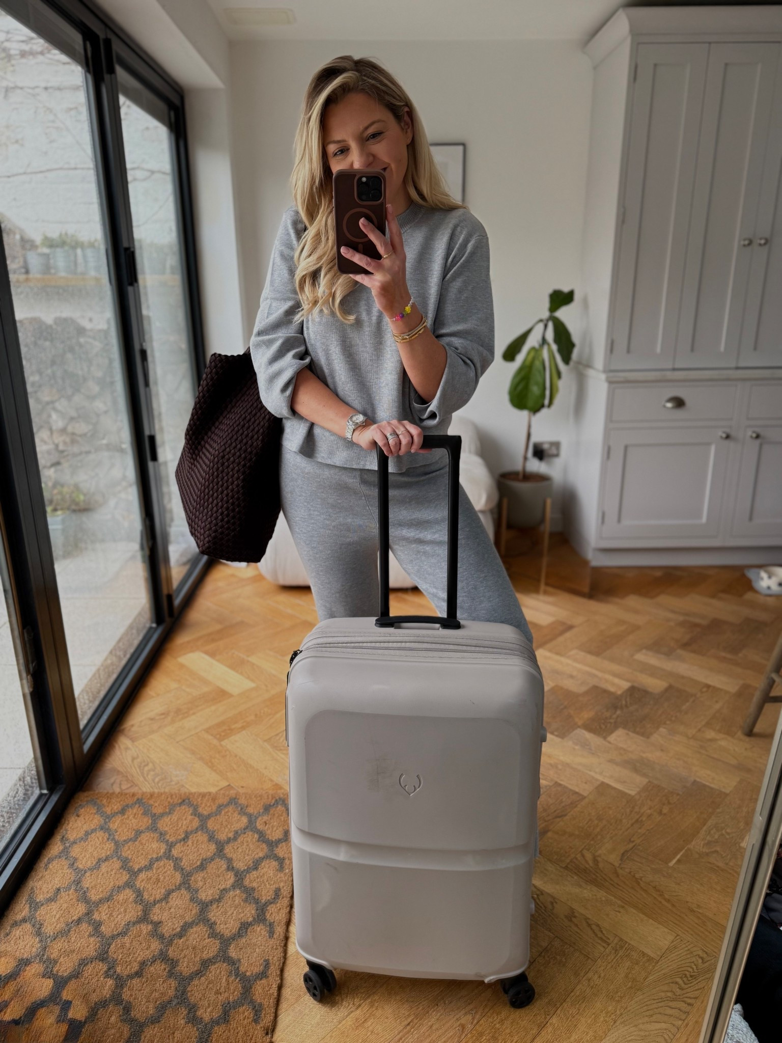 Comfiest travel set ever 

Antler 
Naghedi bag 
Hm 
Cute knit coord 

#LTKtravel #LTKspring #LTKuk