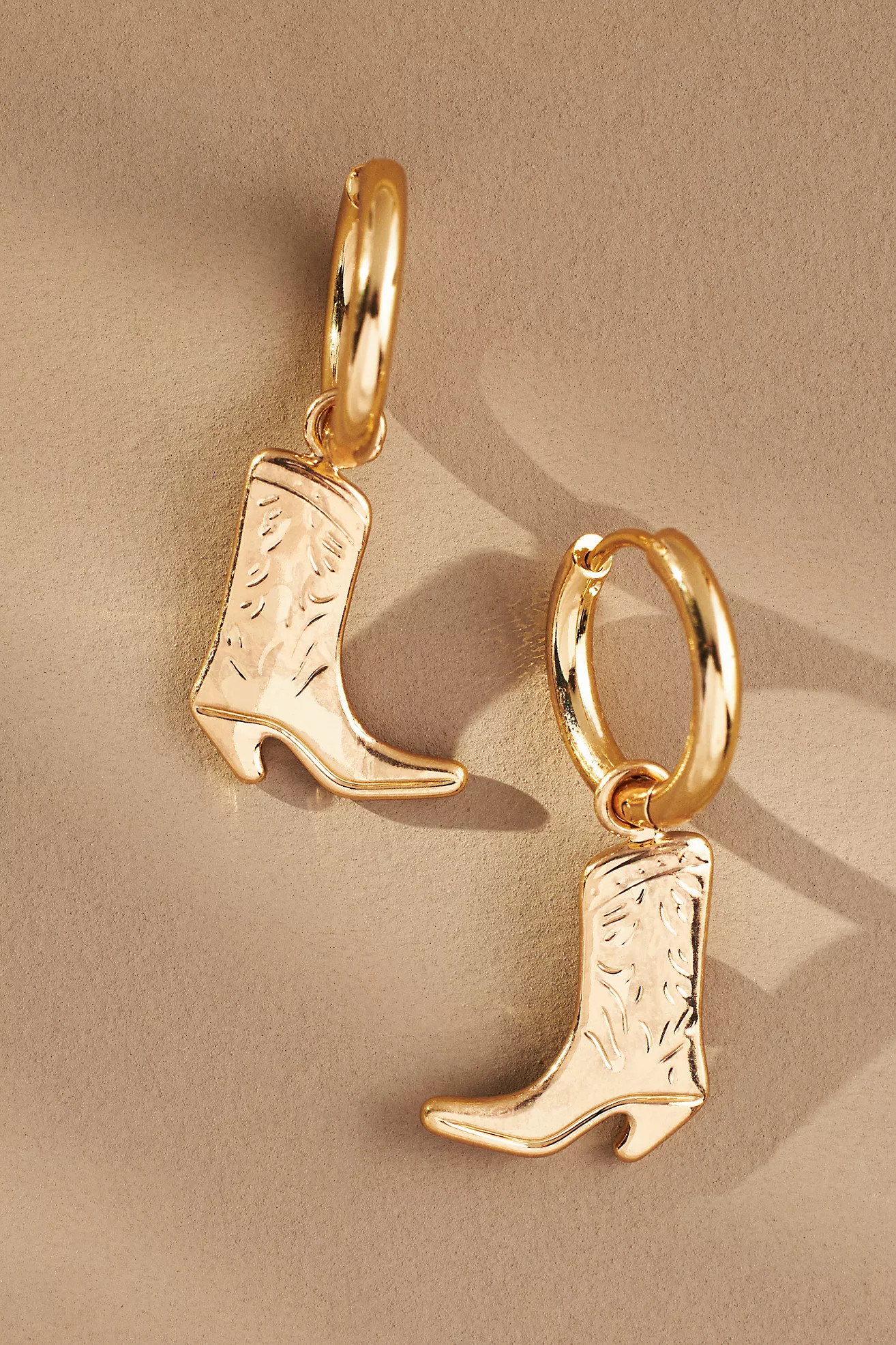 Cowboy Boot Huggie Earrings | Anthropologie (US)