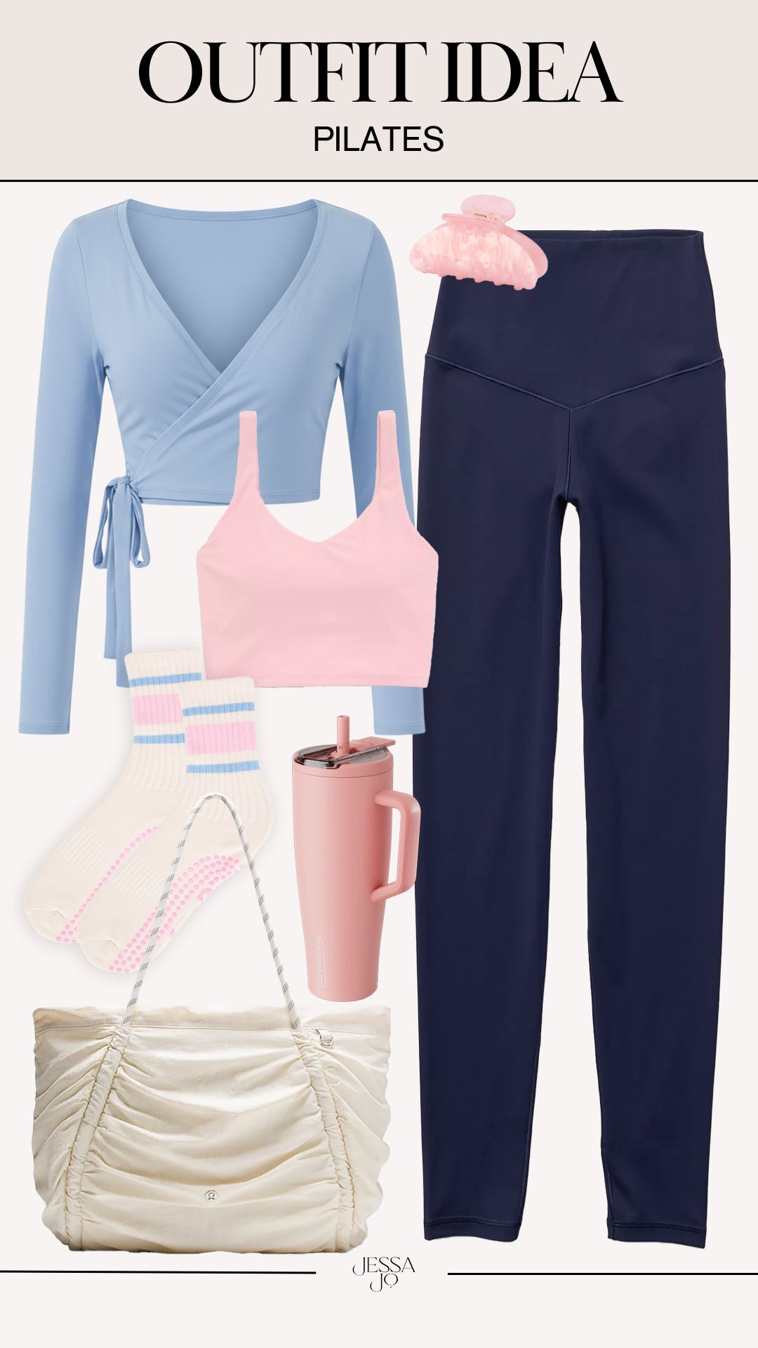 Pilates outfit idea. What to wear to Pilates. Summer active outfit. Summer activewear OOTD. Pilates outfit.

#LTKootd #LTKSeasonal #LTKActive