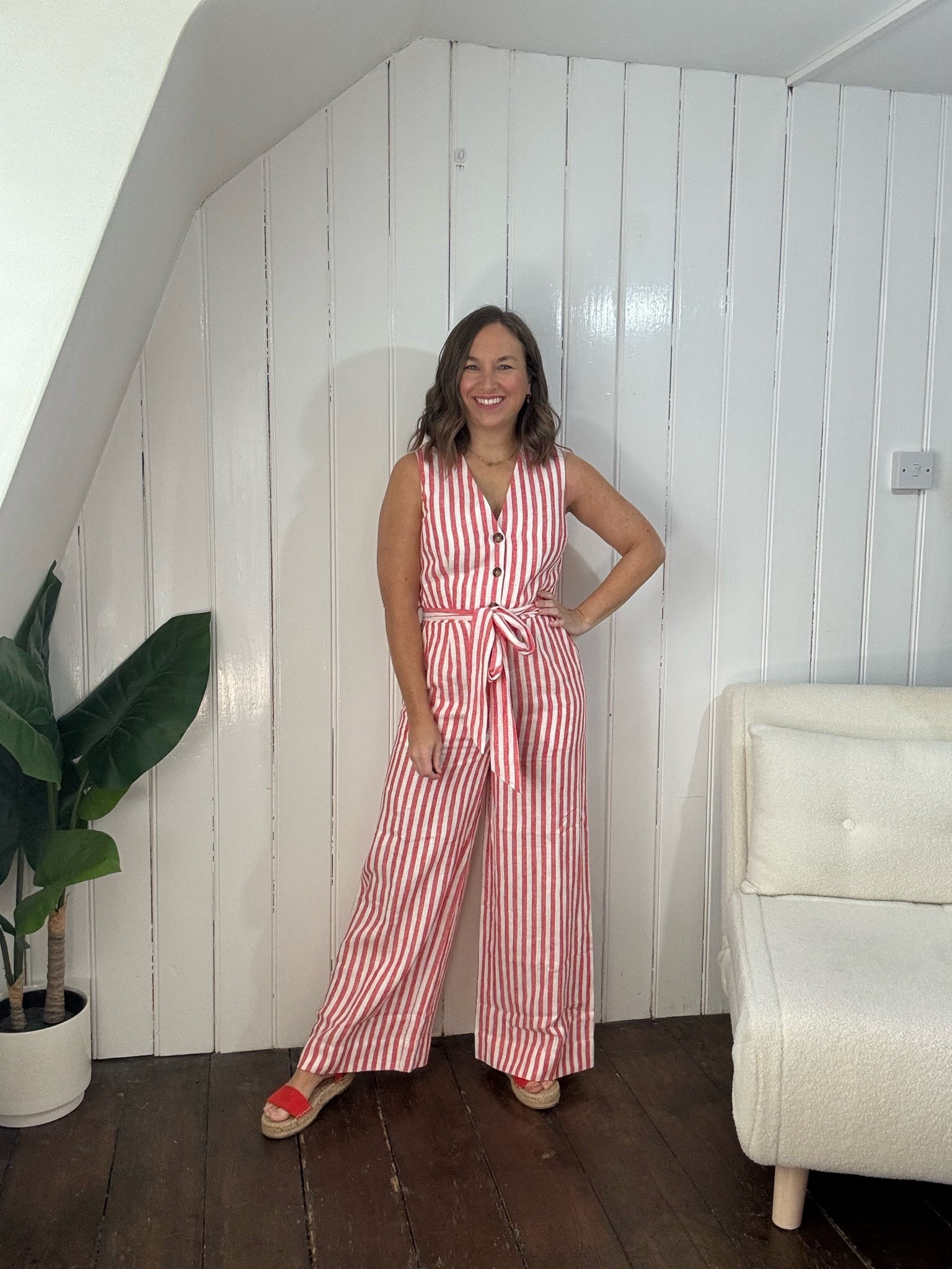 The best petite summer linen jumpsuit 🩷

#LTKsummer #LTKpetite #LTKstyletip