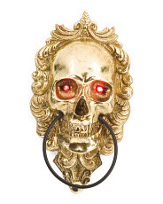 Led Wall Hanging Skeleton Door Knocker | Halloween | Marshalls | Marshalls