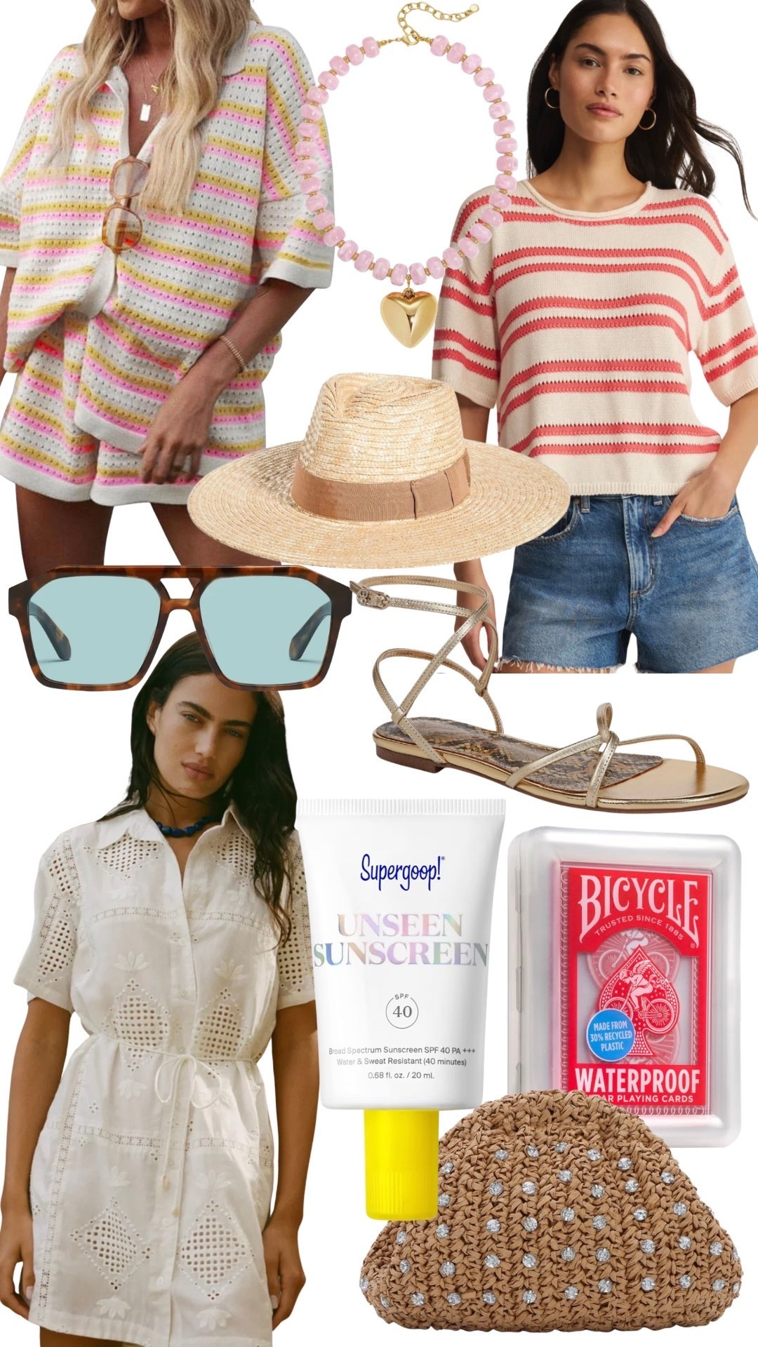 Vacation Essentials
Summer Essentials 
Beach Essentials