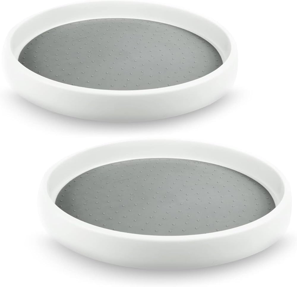 VOLCANOES CLUB 10 Inch Rotating Lazy Susan Organizer - Non-Skid Lazy Susan Turntable for Spice Ra... | Amazon (US)