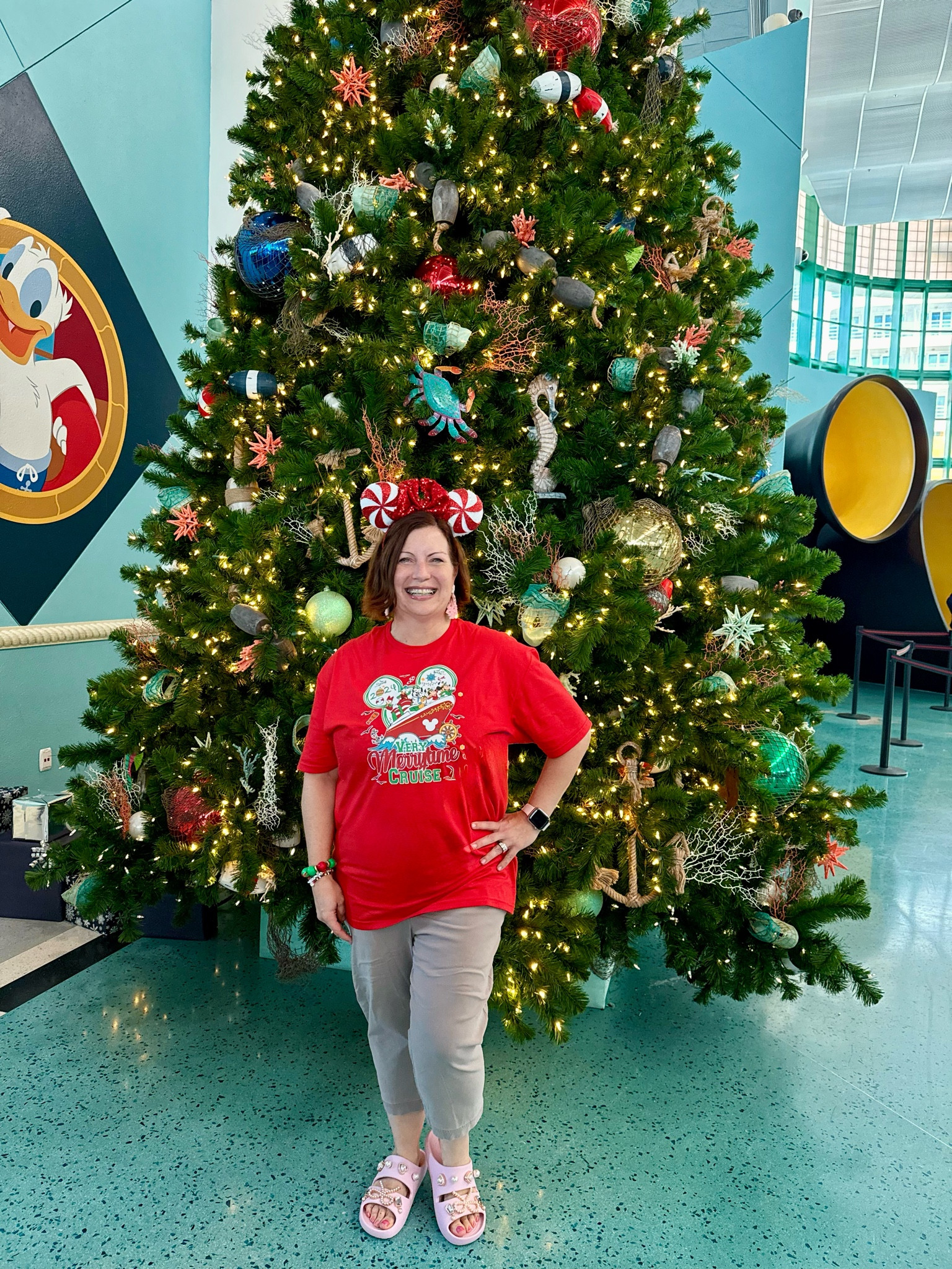 I wore my cute blinged out Crocs the day we boarded our Disney Very Merry Christmas cruise! These were so much fun and I got so many compliments💗🎀

#LTKShoeCrush #LTKPlusSize #LTKOver40