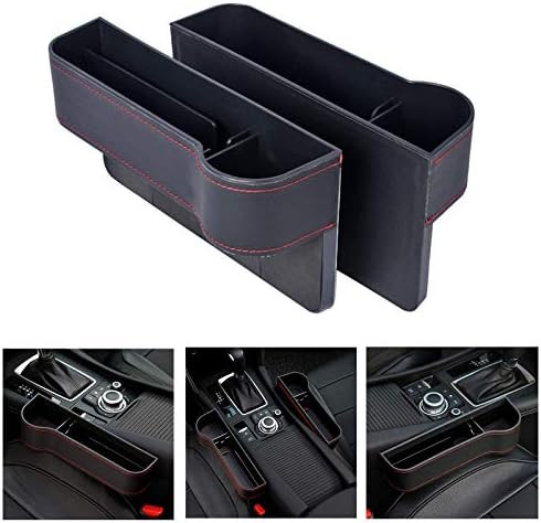 Vemote Car Seat Gap Organizer, Multifunctional Car Seat Organizer with Cup Holder,2 Pack PU Leath... | Amazon (US)