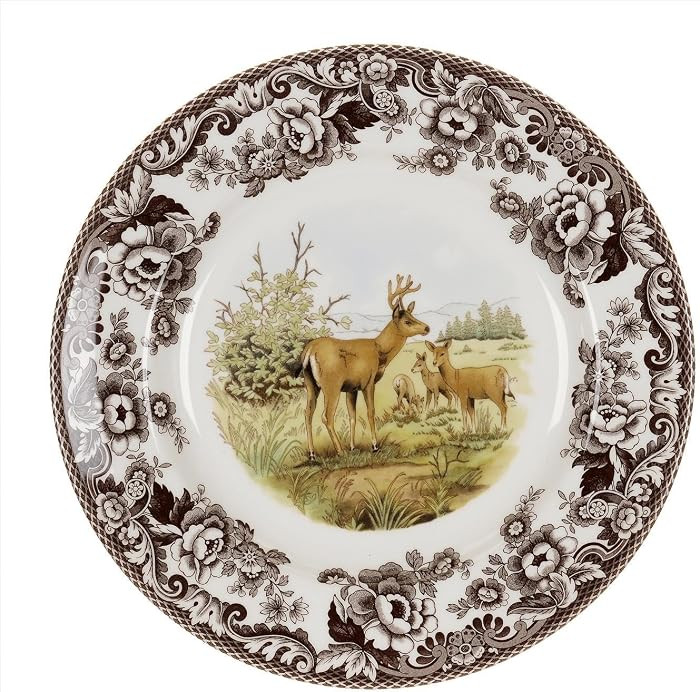 Spode Woodland American Wildlife Mule Deer Dinner Plate | Amazon (US)