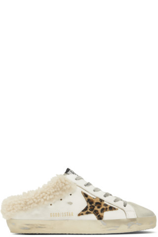 SSENSE Exclusive White Superstar Sabot Sneakers | SSENSE