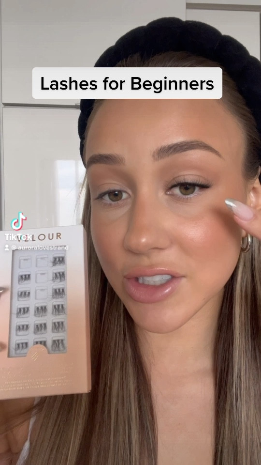 Easiest way to do lashes for beginners! I used the classic length of the Velour-Xtensions™ clusters with the regular lash adhesive 💕

#LTKbeauty #LTKFind