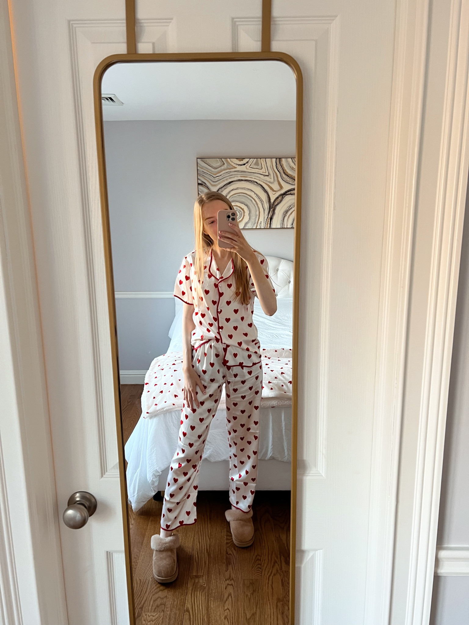 
Valentine's Day Pajamas, Galentine's Day Pajamas, Valentine's Day Pajama Set, Silk Pajamas, Heart Pajamas, Amazon Pajamas, Valentine’s Day Outfit  

#LTKstyletip #LTKFind #LTKfit