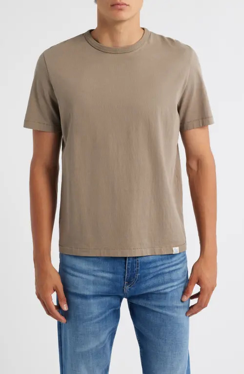 MERZ B SCHWANEN Organic Cotton Tee in Faded Grain at Nordstrom, Size Medium | Nordstrom