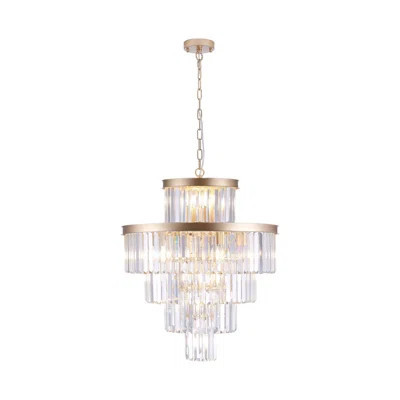 Exquisite looking luxury crystal chandelier made of high quality materials for durability (bulb not included) | Wayfair North America