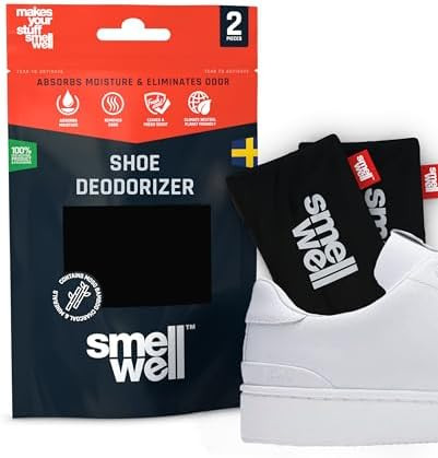SmellWell - Scented Shoe Deodorizer Inserts - Odor Eliminators - Activated Bamboo Charcoal + Mine... | Amazon (US)