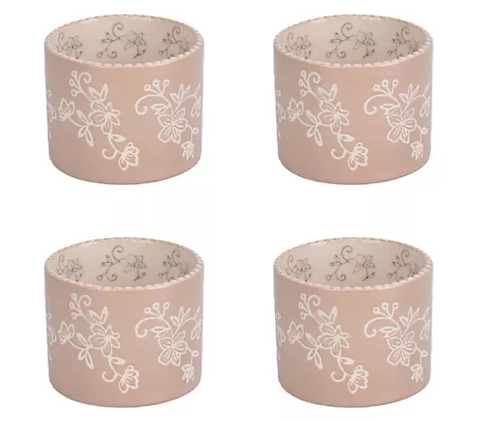 Temp-tations Set of 4 6-oz Deep Dish Dip Bowls | QVC