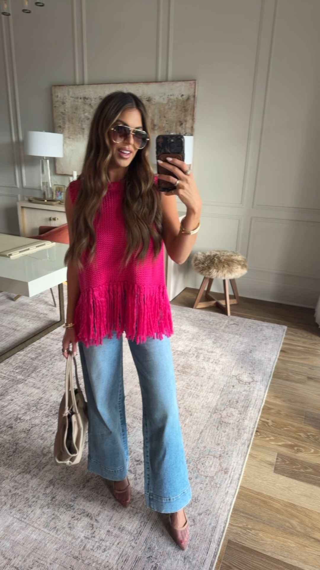 wearing a small in all the top + 26 in jeans! 

use code hollie35 for 35% off! 

 

#LTKootd #LTKSaleAlert