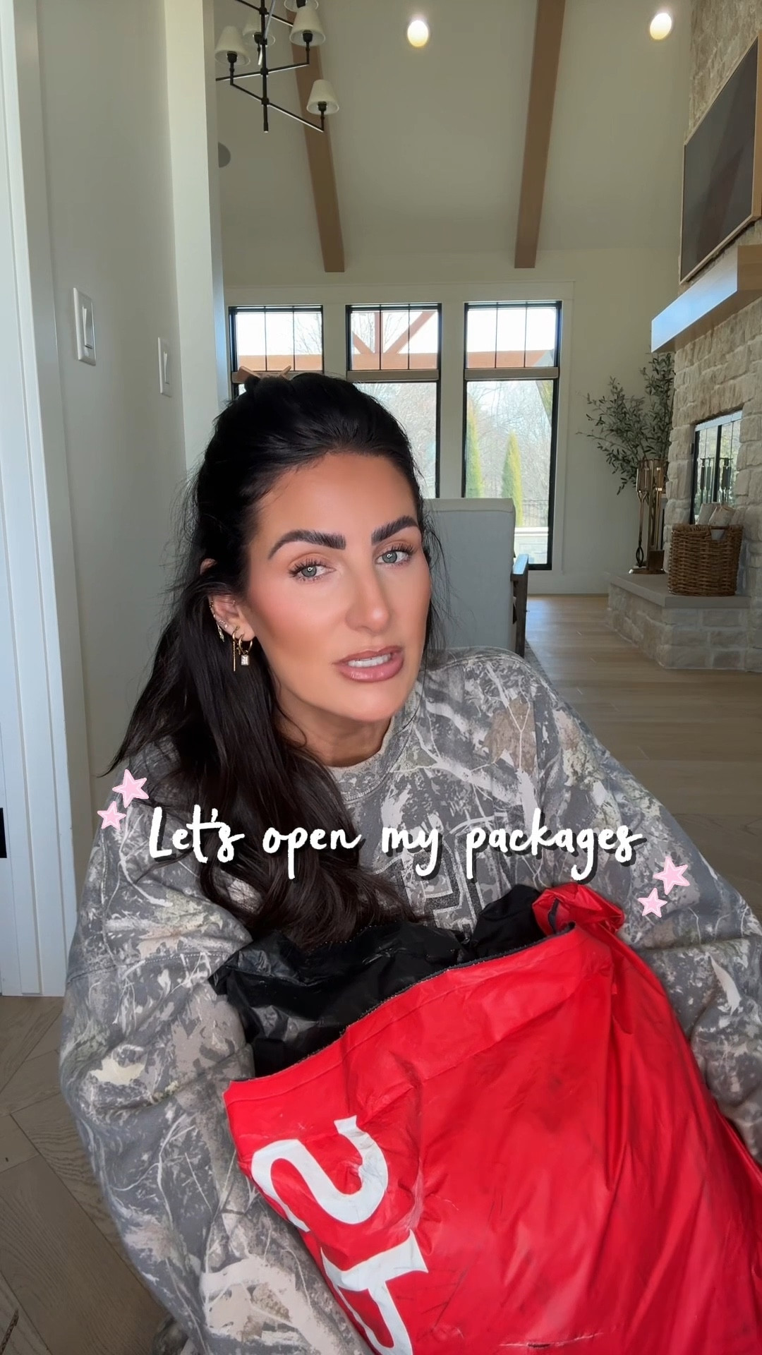 Open my packages 

#LTKOver40 #LTKootd #LTKTall