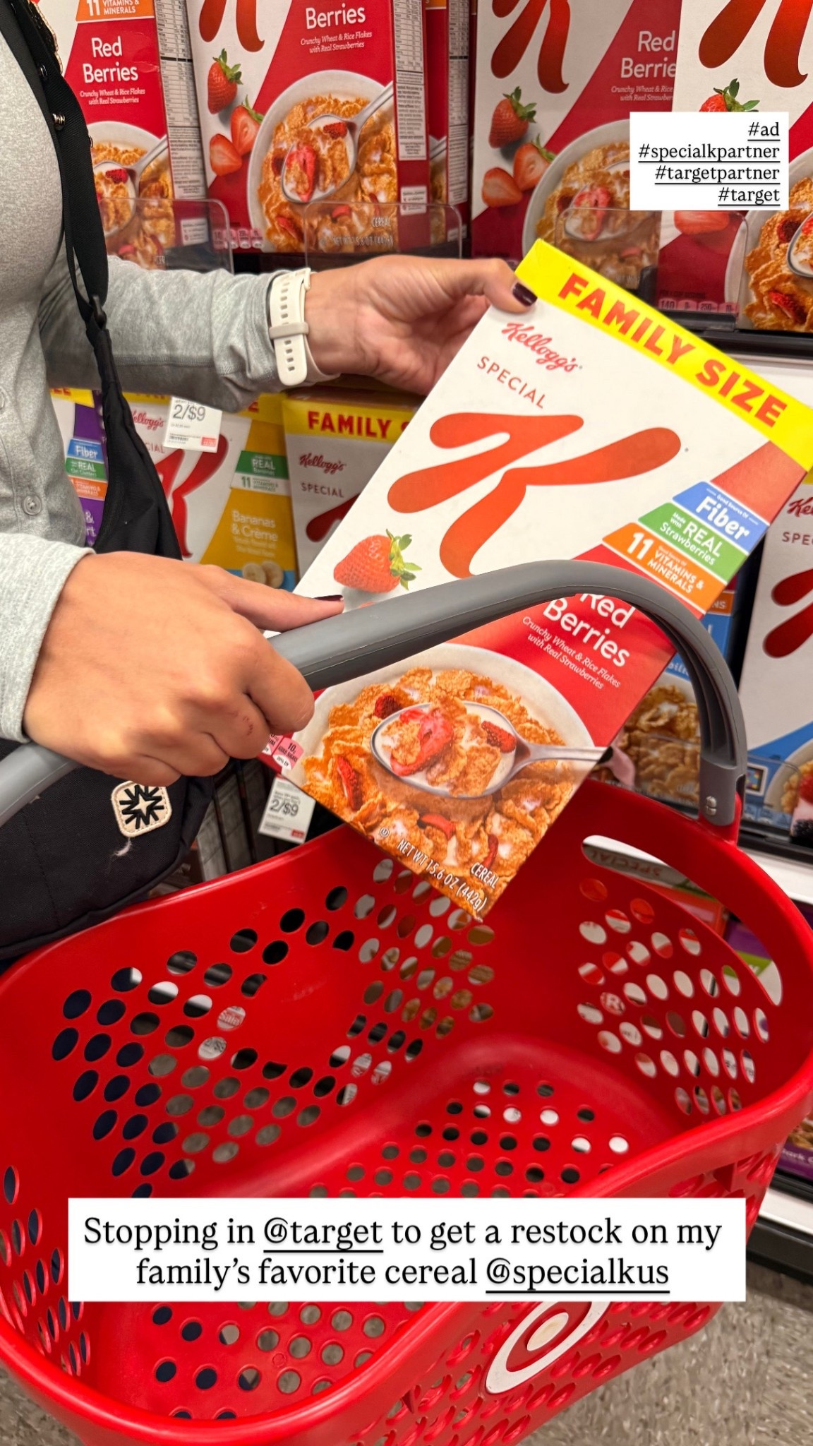 #ad I’ve been a cereal girl since I can remember and one of my favorites is the @specialkus Red Berries. It’s bursting with red berries and taste so fruity. My favorite late night snack is great for hitting my fiber goals and also includes 11 vitamins and minerals. Check it out @target #targetpartner #specialkpartner #target

#LTKfitnessgoals #LTKmorningroutine #LTKdayinmylife