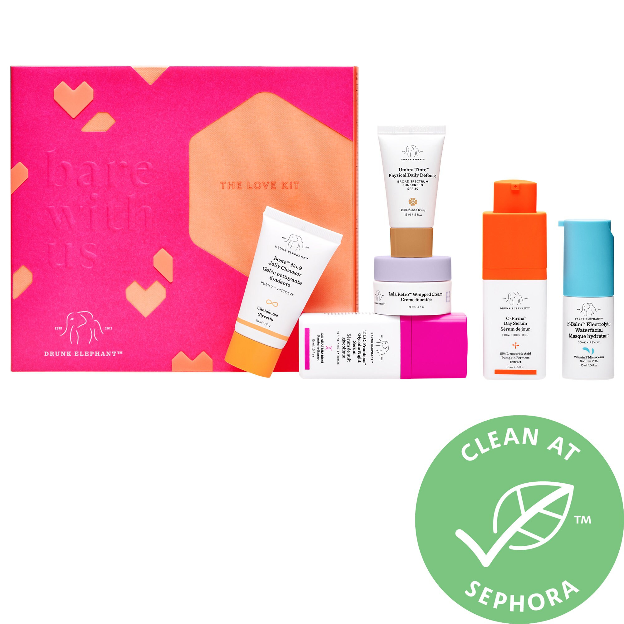 Drunk Elephant Bare With Us Kit | Sephora (US)