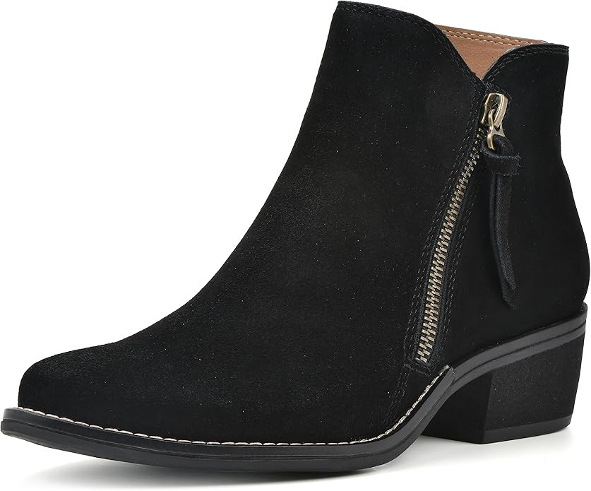 WHITE MOUNTAIN Women's Shoes Altos Block Heel Bootie | Amazon (US)