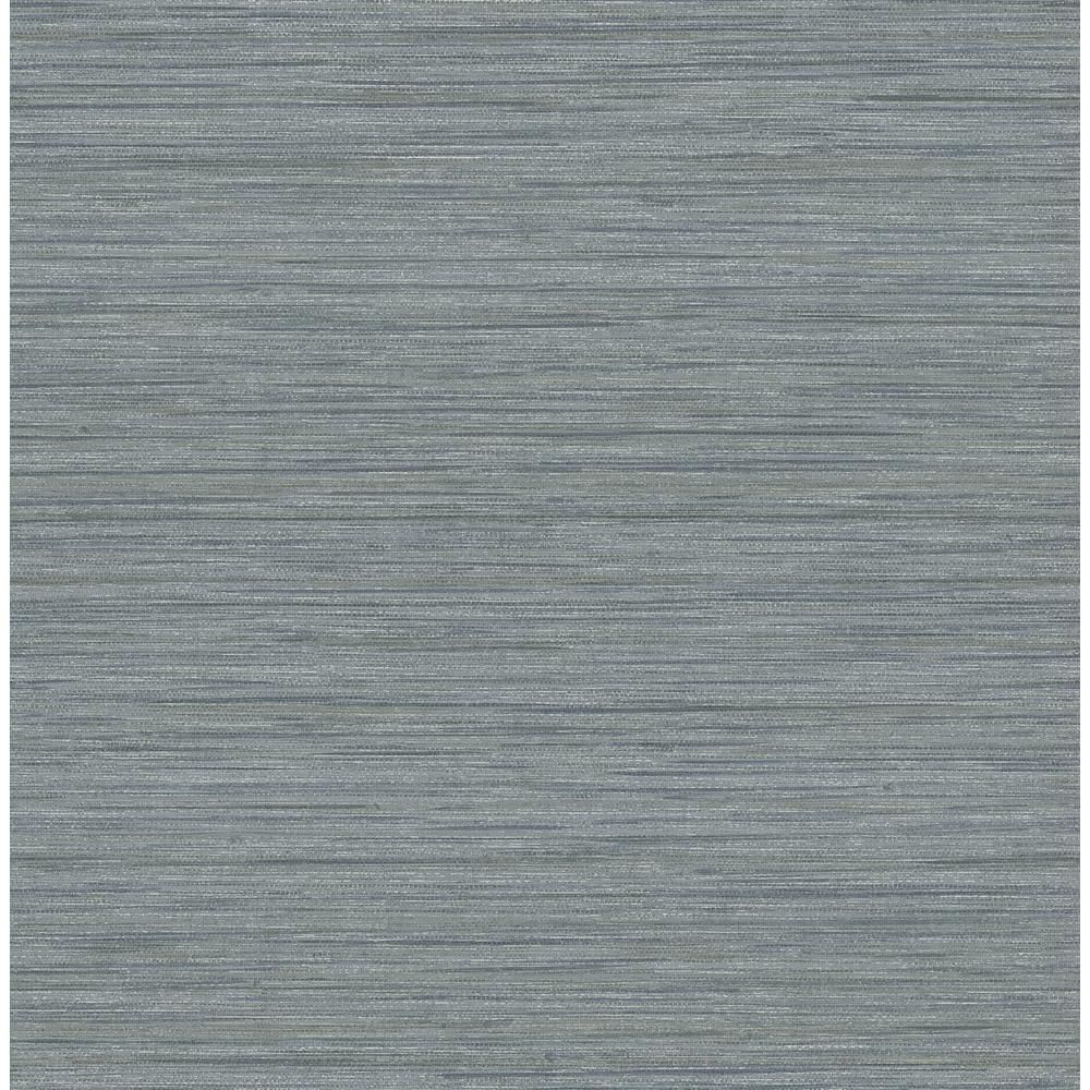 SCOTT LIVING Barnaby Slate Faux Grasscloth Slate Paper Strippable Roll (Covers 56.4 sq. ft.), Grey | The Home Depot