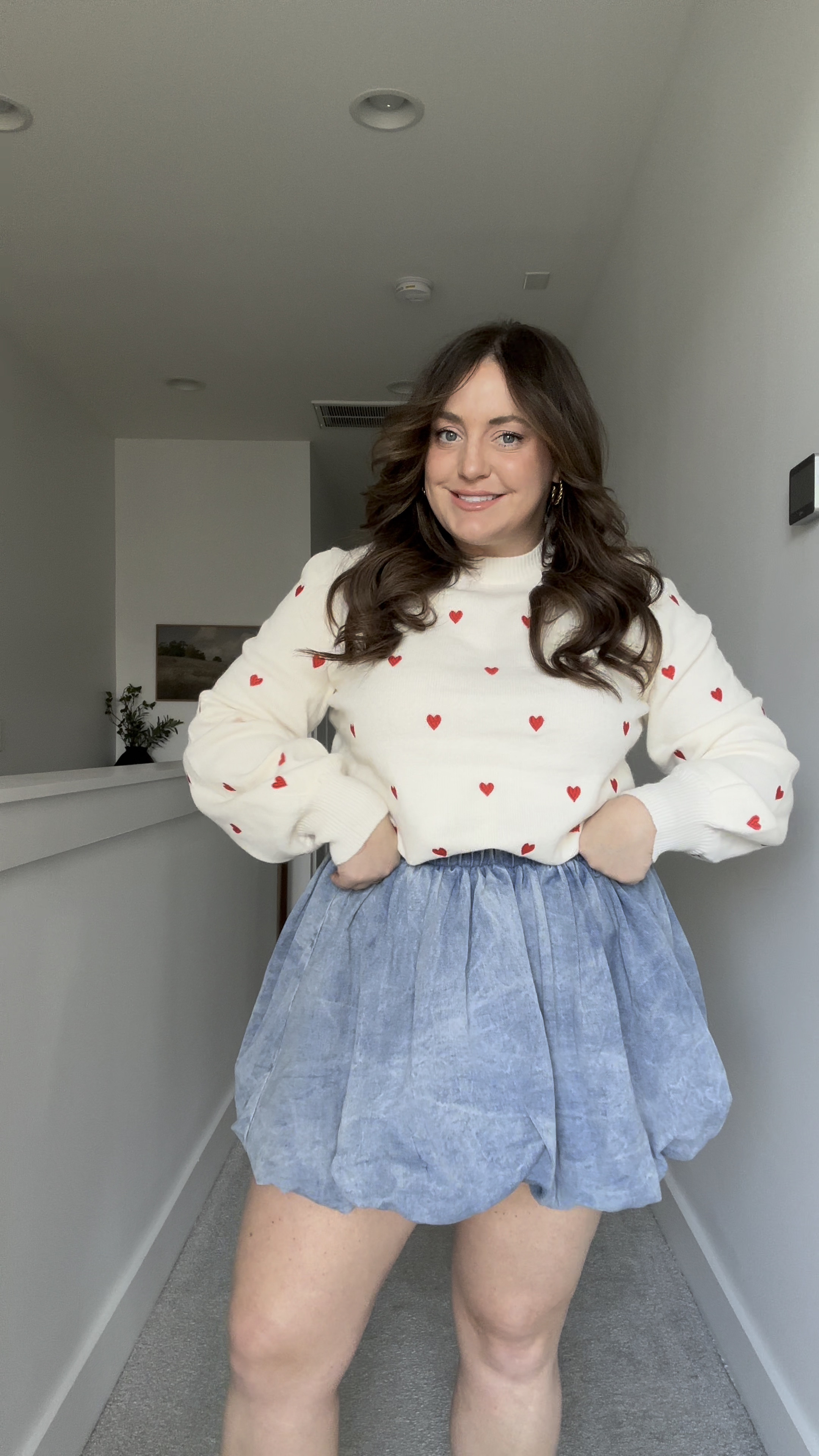 Vici new valentines collection - out now! They gave me a 30% dismount for you to use: skhammer30 
I’m wearing XL in the sweater and 
skirt

#LTKSeasonal #LTKStyleTip #LTKMidsize