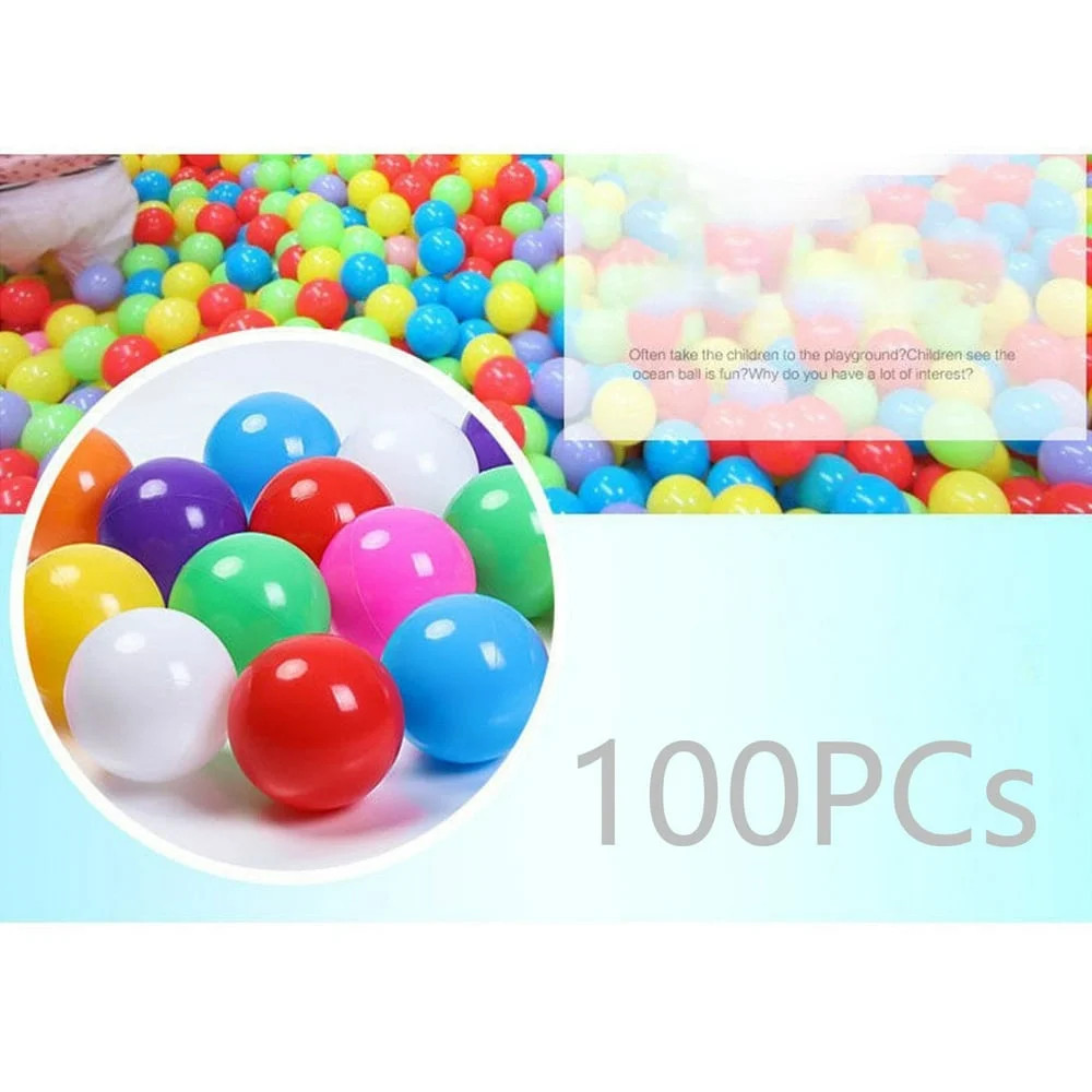 Dosaele  100 PCS Playpen Balls for Babies Ball Pit Balls Phthalate Free BPA Free Crush Proof Plas... | Walmart (CA)