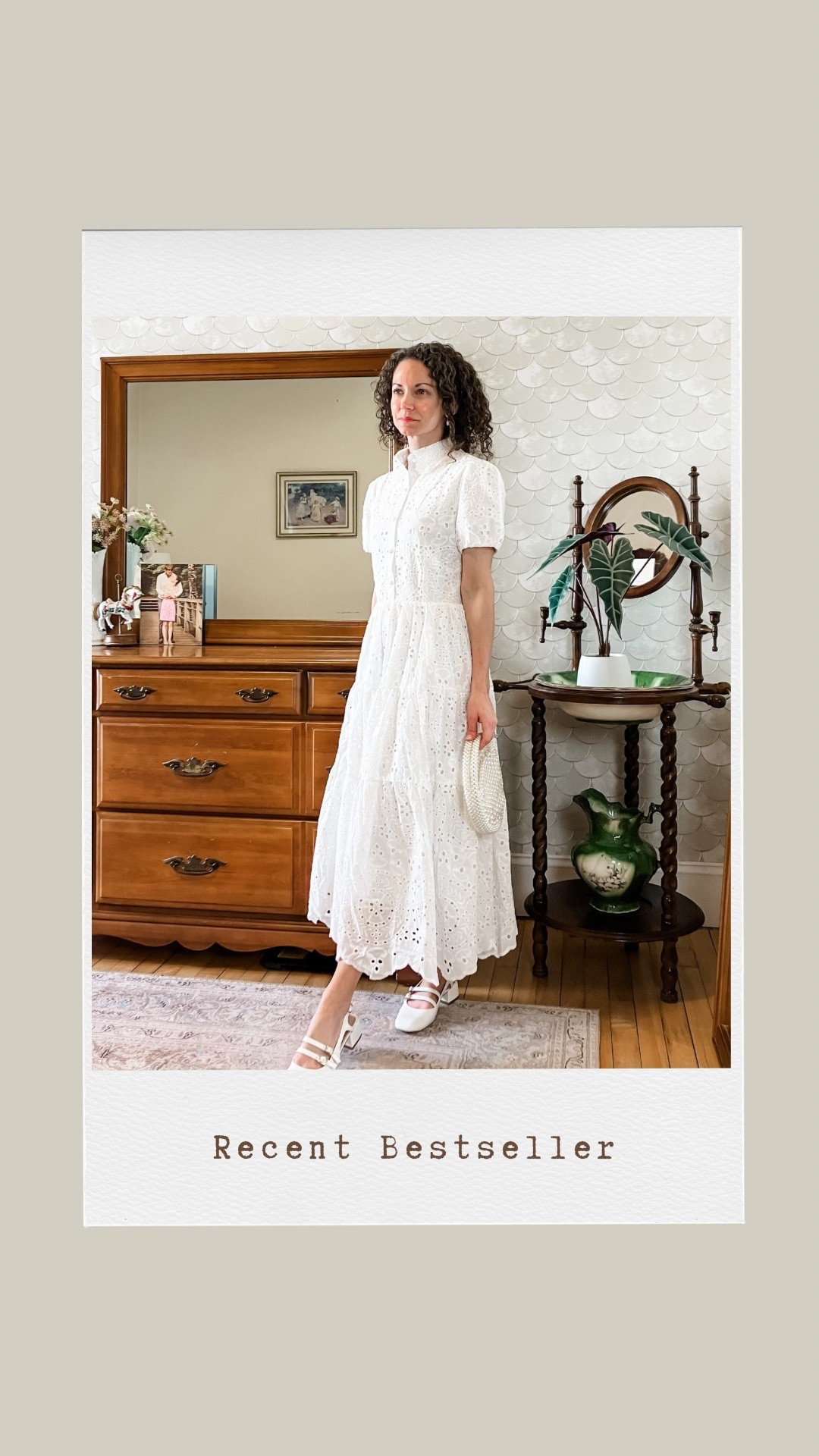 This white lace dress is a recent bestseller!

#LTKSeasonal #LTKOver40 #LTKmomlife
