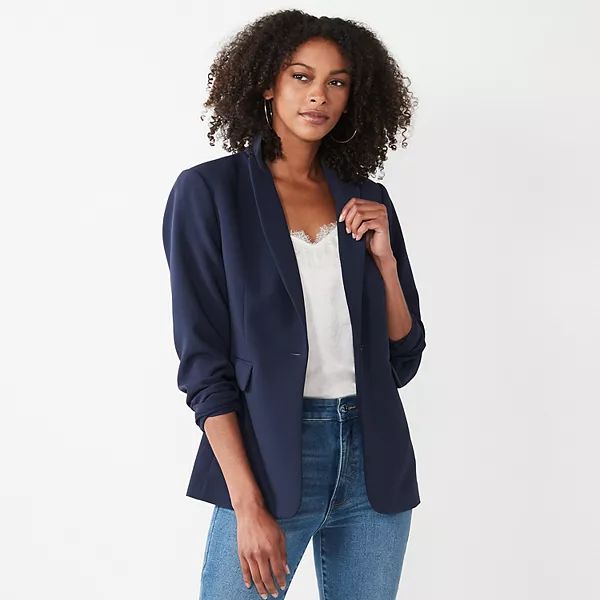 Women's Nine West Fitted City Blazer | Kohl's