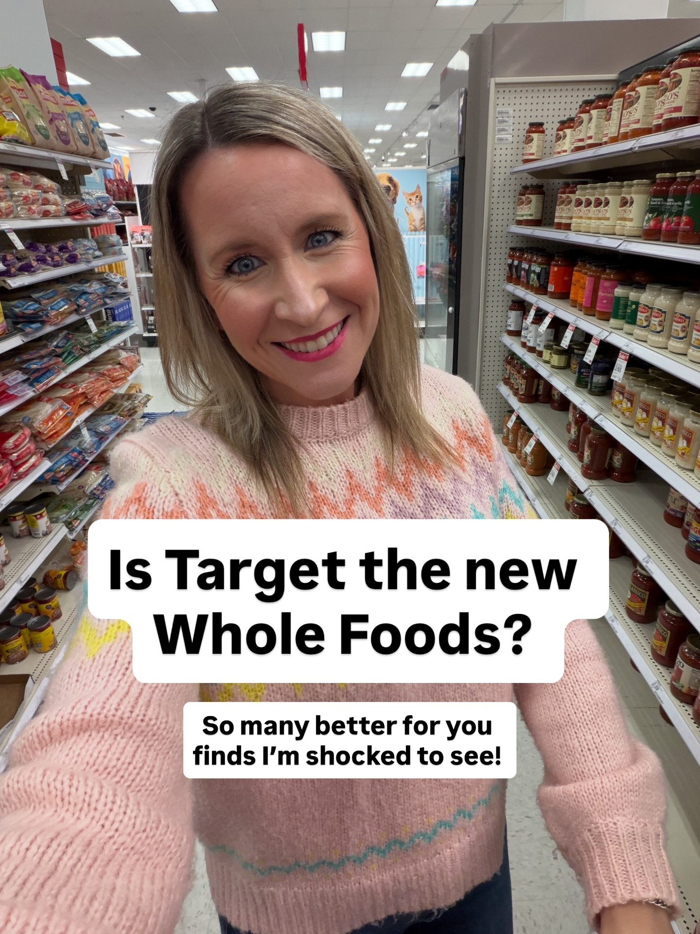 Follow + Comment “SWAP” and I will send you links to shop all these at Target! Having these better brands and low toxic options at Target makes it so much easier to get anywhere! Have you tried any of these? I look for things with no seed oils, minimal ingredients, no artificial dye, low refined sugar and no additives!