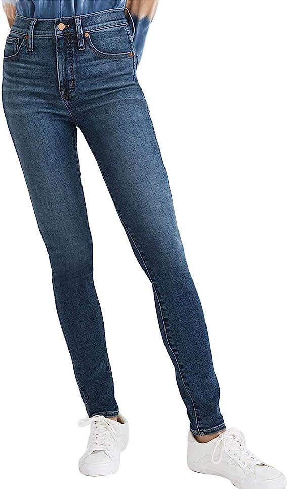 Madewell 10" High-Rise Skinny Jeans in Cordell Wash | Amazon (US)