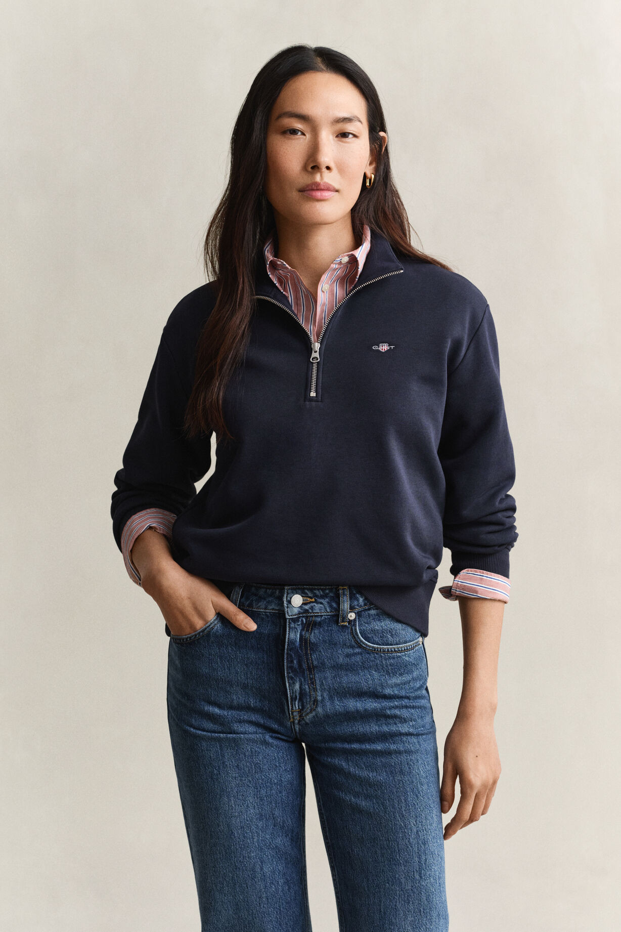Shield Half Zip Sweatshirt | Gant