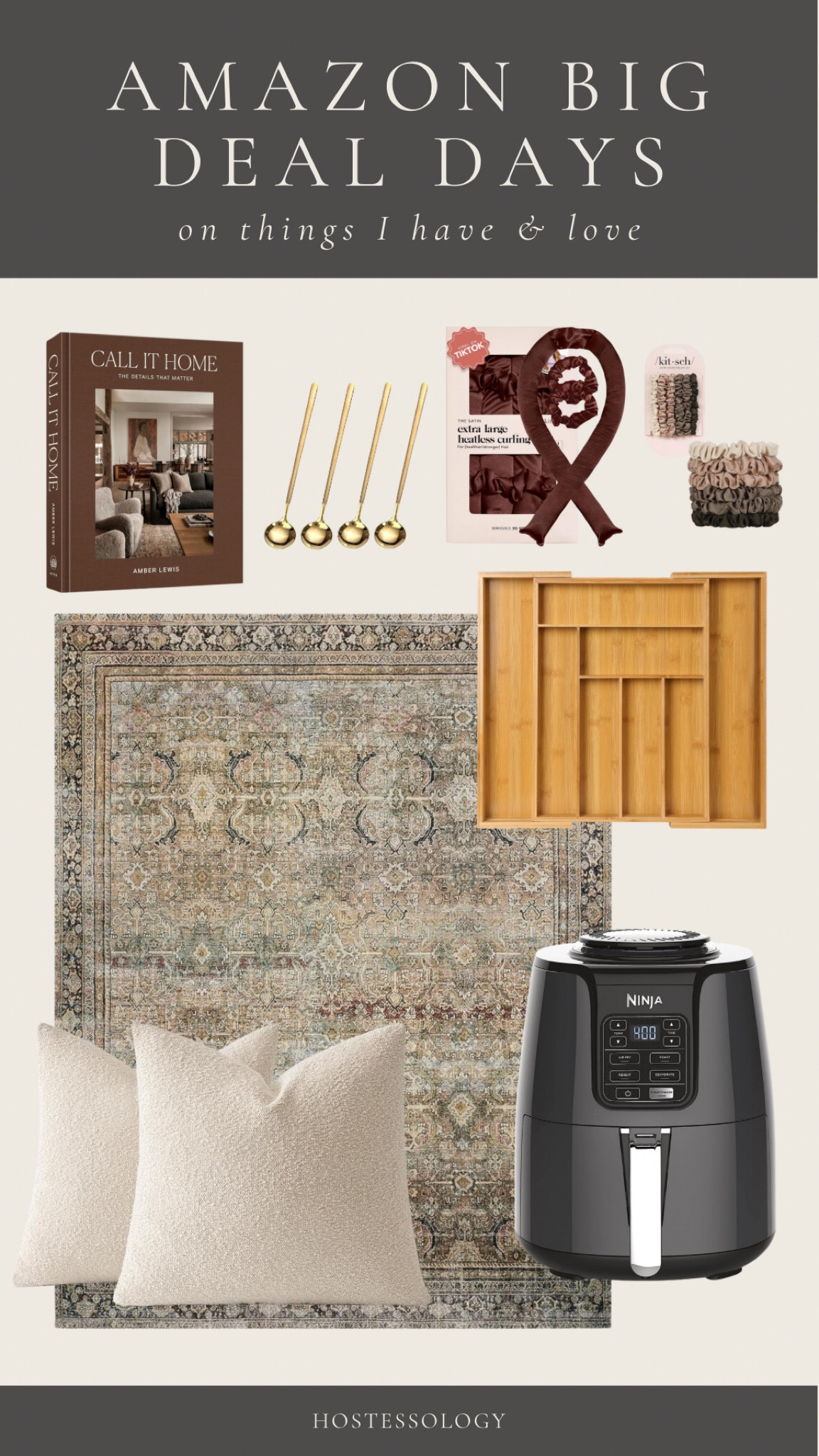 Amazon Prime Day deals on things I have & love including an area rug, expanding silverware organizer, boucle pillow covers, air fryer, coffee table book, and hair accessories ✨

#LTKHome #LTKxPrimeDay #LTKBeauty