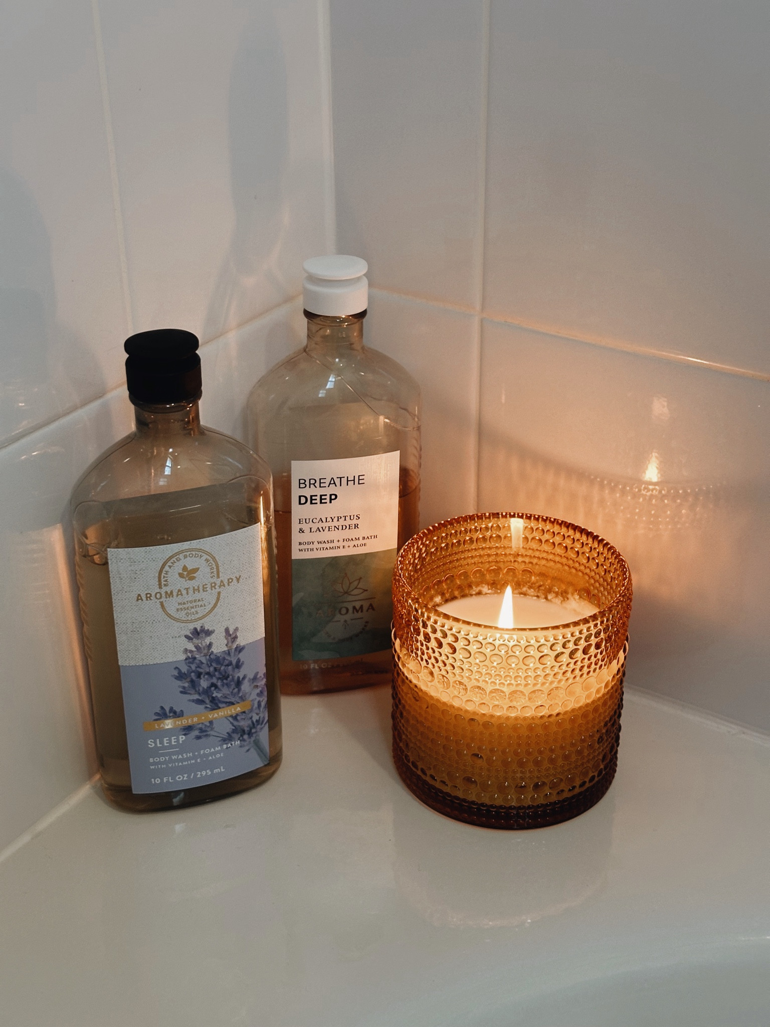 Relaxing into the weekend 😌🛁🫧 these are my 2 all-time favorite bubble bath scents. Lavender always helps me feel so calm and safe 🪻 

#LTKHome