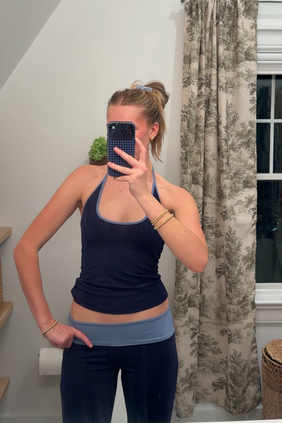 Cutest low waisted workout set 🫐

#LTKTall #LTKActive