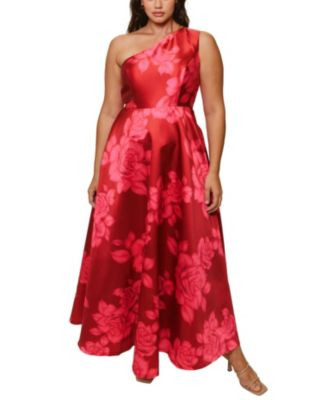 Hutch Size Cassandra One Shoulder Floral Long Dress  | Bloomingdale's Women | Bloomingdale's (US)