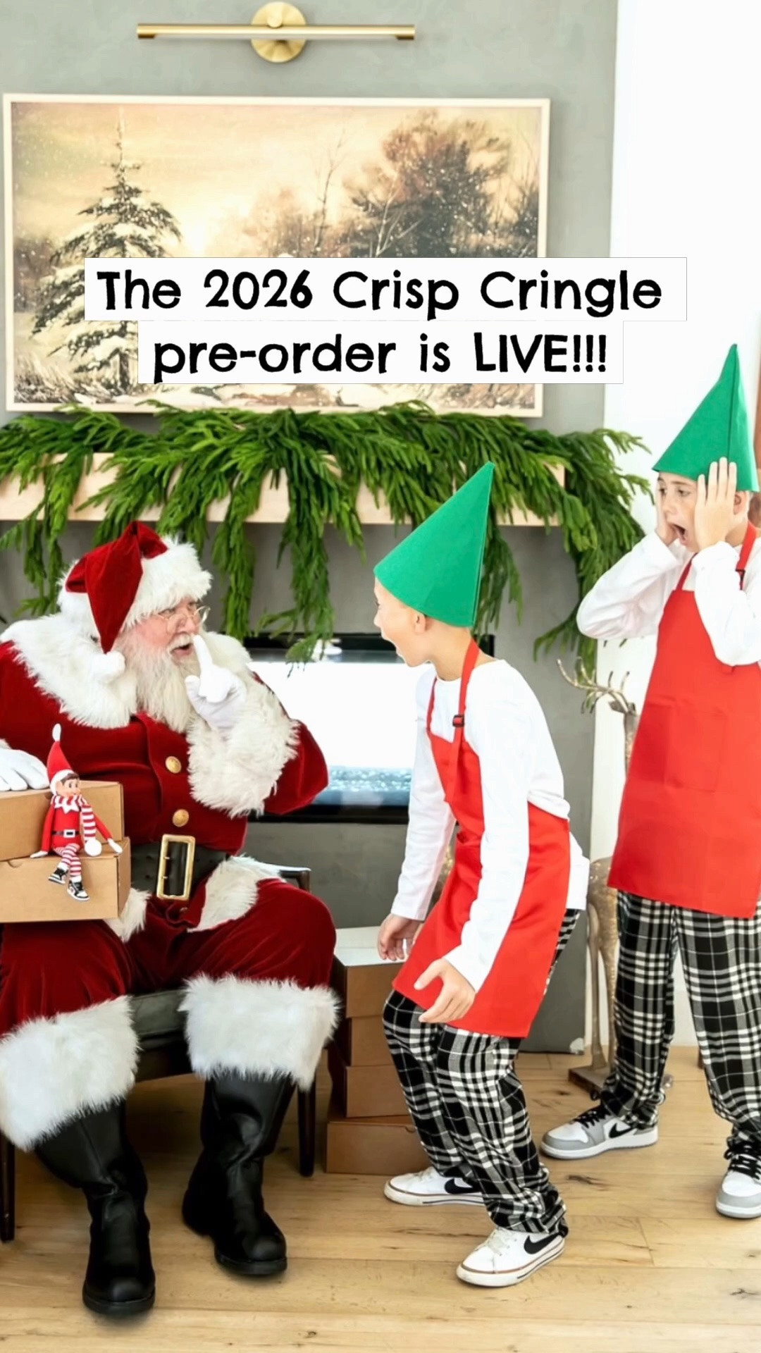 Our Crisp Cringle elf kit Christmas in July pre-order is LIVE! Use code JULY15 for $15 off and FREE shipping! This is the BIGGEST discount we will offer all year! Don't miss out!!
All orders placed now will ship in October! 🎅🏻🎅🏻🎅🏻
.

#LTKmomlife #LTKSeasonal #LTKSaleAlert