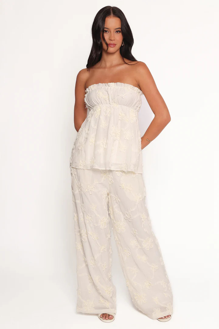 Robin Strapless Top - White | Petal & Pup (US)