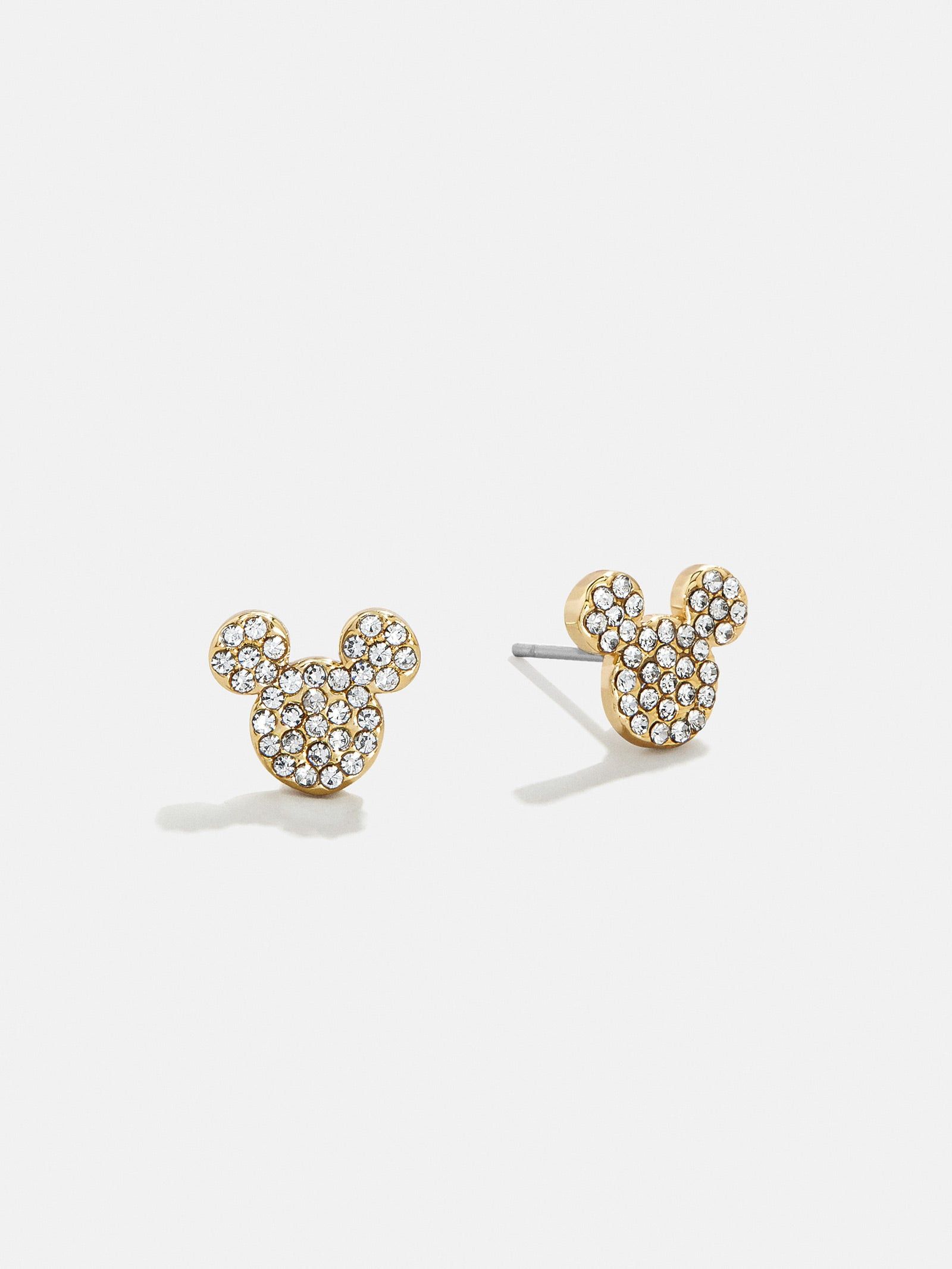 Mickey Mouse Disney PavÃ© Earrings | BaubleBar (US)