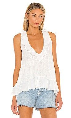 Free People Out And About Tank in Ivory from Revolve.com | Revolve Clothing (Global)