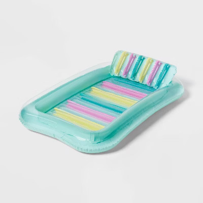 Inflatable Suntanning Float - Sun Squad™: PVC Pool Lounger for Ages 6+ | Target