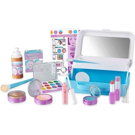 Melissa & Doug Love Your Look Pretend Makeup Kit Play Set | Walmart (US)