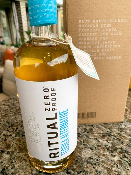 I love making mocktails at home. My husband recently found this Tequilia Alternative. This Ritual zero proof Tequilia alternative is perfect for any drinks that you want to make that may call for Tequilia. #Nonalcoholic #RitualZeroProof #NonAlcoholic #NonalcoholicTequilia #Mocktails 

#LTKFind