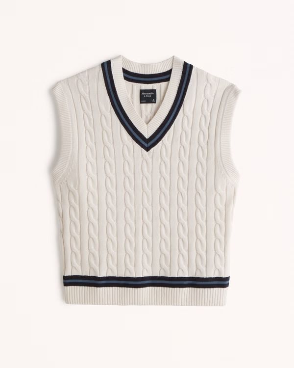 Men's Preppy Sweater Vest | Men's Sale | Abercrombie.com | Abercrombie & Fitch (UK)
