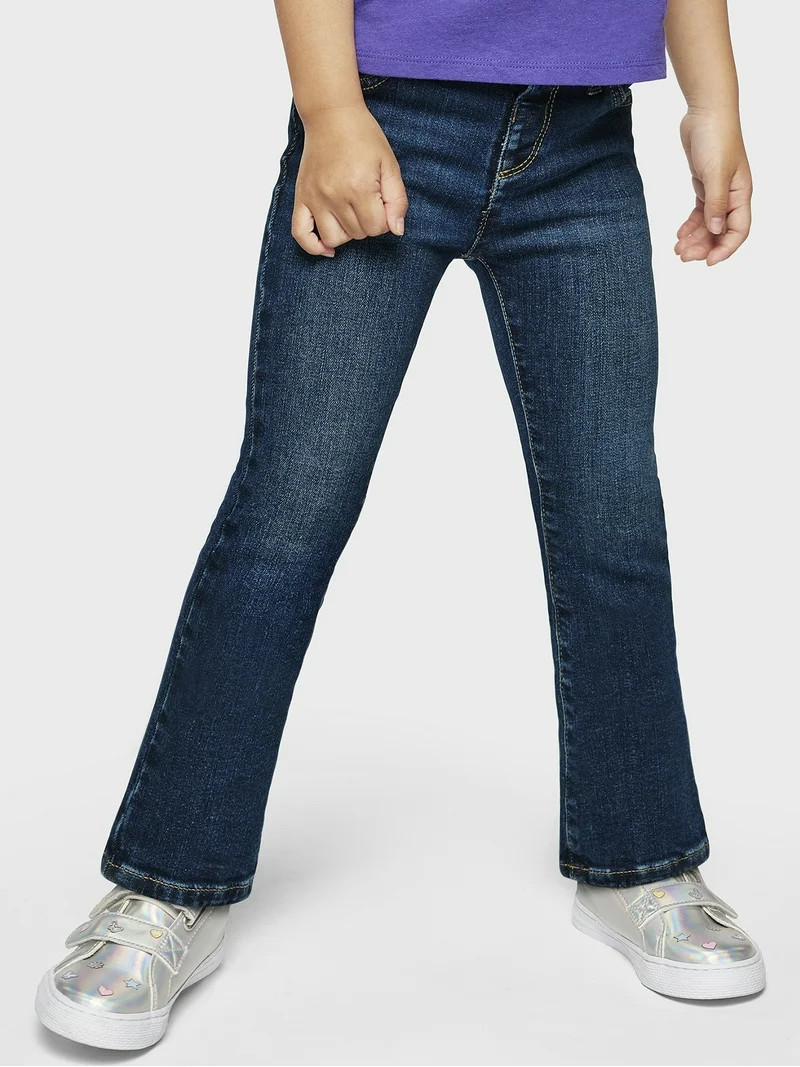 The Children's Place Baby & Toddler Girls Stretch Bootcut Jean, Sizes 6M-5T | Walmart (US)