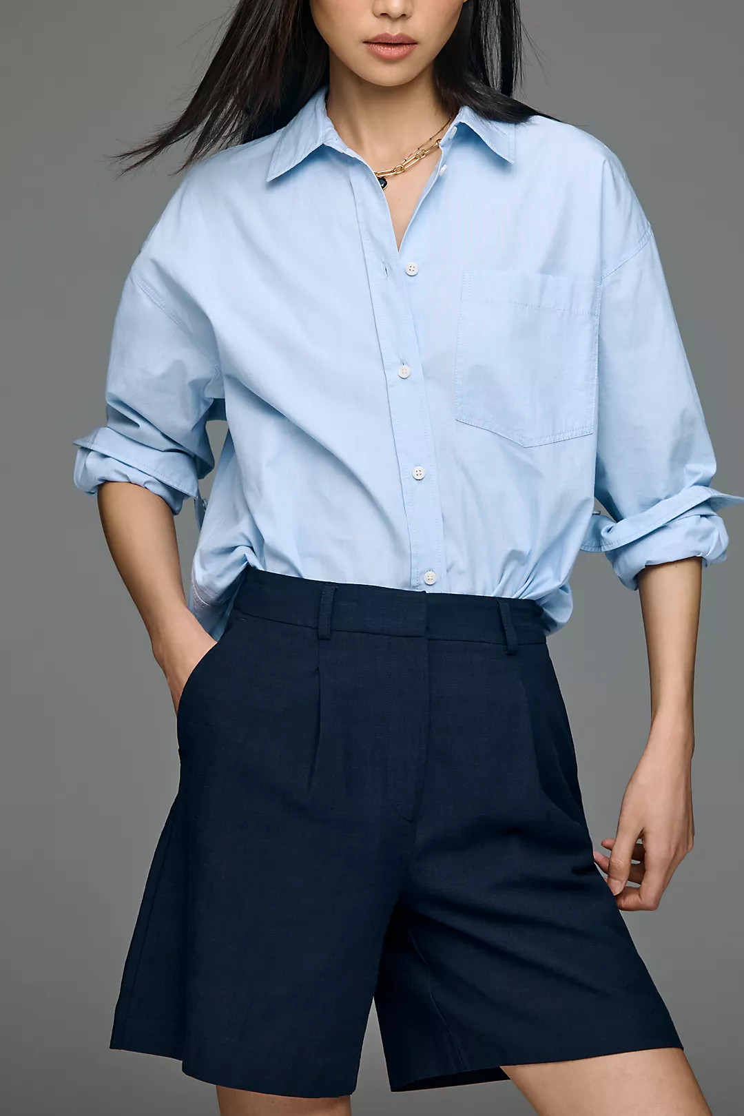 By Anthropologie Drapey Trouser Shorts | Anthropologie (UK)