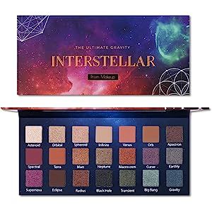 Prism Makeup 21 Colors Pigmented Eyeshadow Palette 6 Matte + 15 Shimmer Blendable Long Lasting Ey... | Amazon (US)