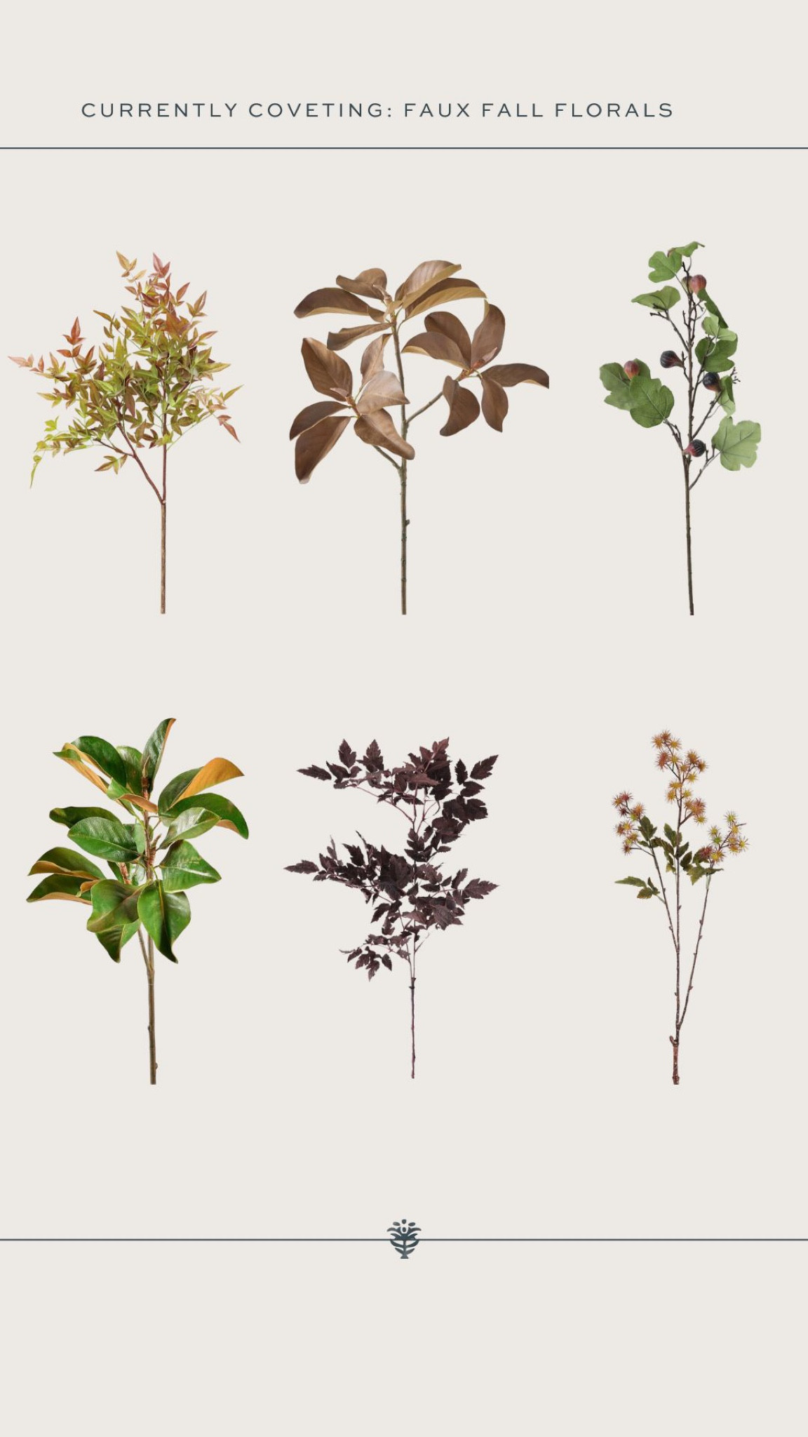 Currently Coveting: Faux Fall Florals 

#LTKhome